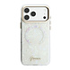 Guess Guess iPhone 17 Pro Max Back-Cover hul - HC Magsafe IML Shell Script Metal - Weiß Guess Guess iPhone 17 Pro Max Back-Cover hul - HC Magsafe IML Shell Script Metal - Weiß