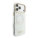 Guess Guess iPhone 17 Pro Max Back cover case - HC Magsafe IML Shell Script Metal - White Guess Guess iPhone 17 Pro Max Back cover case - HC Magsafe IML Shell Script Metal - White
