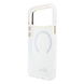 Guess Guess iPhone 17 Pro Max Back cover case - HC Magsafe IML Shell Script Metal - White Guess Guess iPhone 17 Pro Max Back cover case - HC Magsafe IML Shell Script Metal - White