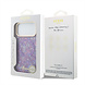 Guess Guess iPhone 17 Pro Max Back cover case - HC Magsafe IML Shell Script Metal - Purple Guess Guess iPhone 17 Pro Max Back cover case - HC Magsafe IML Shell Script Metal - Purple