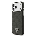 Guess Guess iPhone 17 Pro Max/iPhone 18 Pro Max Hartschalenhülle MagSafe 4G PU dreieckiges Logo SL - Schwarz