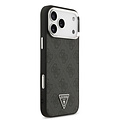Guess Guess iPhone 17 Pro Max/iPhone 18 Pro Max Hartschalenhülle MagSafe 4G PU dreieckiges Logo SL - Schwarz