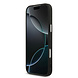 Guess Guess iPhone 17 Pro Max Back cover case - HC Magsafe 4G PU With Triangle Logo SL - Black