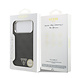 Guess Guess iPhone 17 Pro Max Back cover case - HC Magsafe 4G PU With Triangle Logo SL - Black