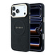 Guess Guess iPhone 17 Pro Max Back-Cover hul - HC Magsafe PU With Peony Hot Stamp - Schwarz Guess Guess iPhone 17 Pro Max Back-Cover hul - HC Magsafe PU With Peony Hot Stamp - Schwarz