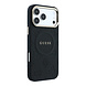 Guess Guess iPhone 17 Pro Max Back cover case - HC Magsafe PU With Peony Hot Stamp - Black Guess Guess iPhone 17 Pro Max Back cover case - HC Magsafe PU With Peony Hot Stamp - Black