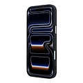 Guess Guess iPhone 17 Pro Max/iPhone 18 Pro Max Hartschalenhülle MagSafe PU geprägtes Pfingstrosenmotiv - Schwarz