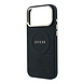 Guess Guess iPhone 17 Pro Max Back cover case - HC Magsafe PU With Peony Hot Stamp - Black Guess Guess iPhone 17 Pro Max Back cover case - HC Magsafe PU With Peony Hot Stamp - Black