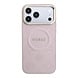 Guess Guess iPhone 17 Pro Max Back cover case - HC Magsafe PU With Peony Hot Stamp - Pink