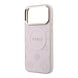 Guess Guess iPhone 17 Pro Max Back cover case - HC Magsafe PU With Peony Hot Stamp - Pink