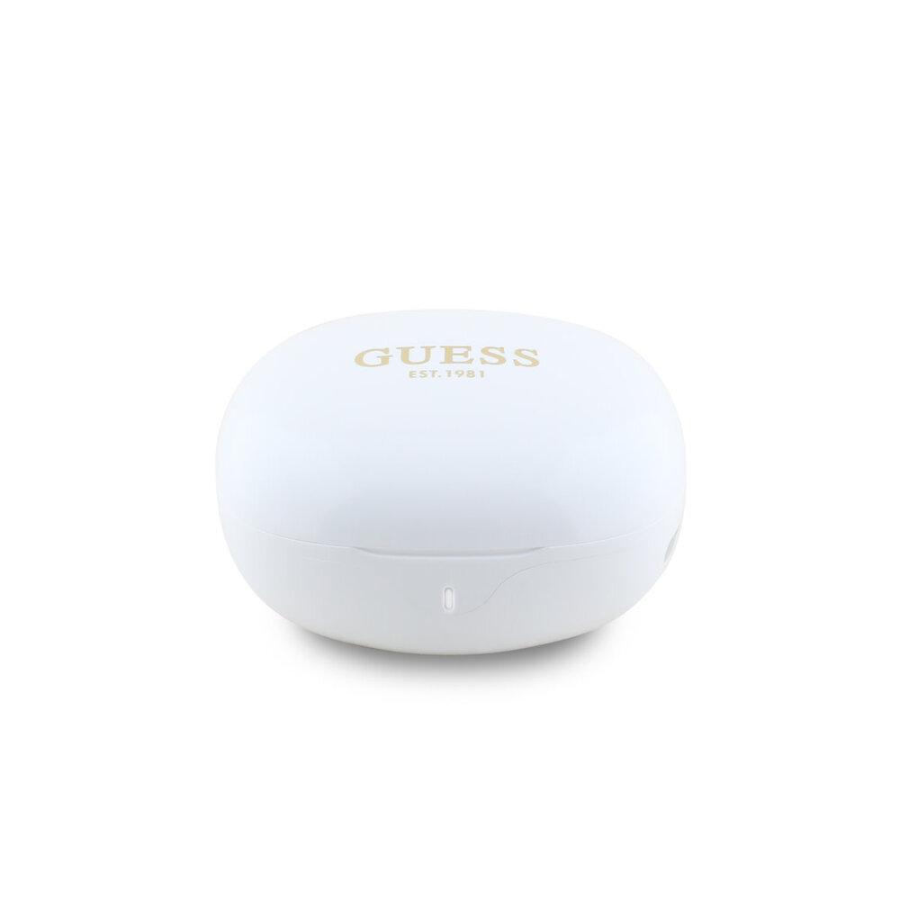 Guess Guess Earplugs - TWS Flat Classic Logo Electroplated - White Guess Guess Earplugs - TWS Flat Classic Logo Electroplated - White