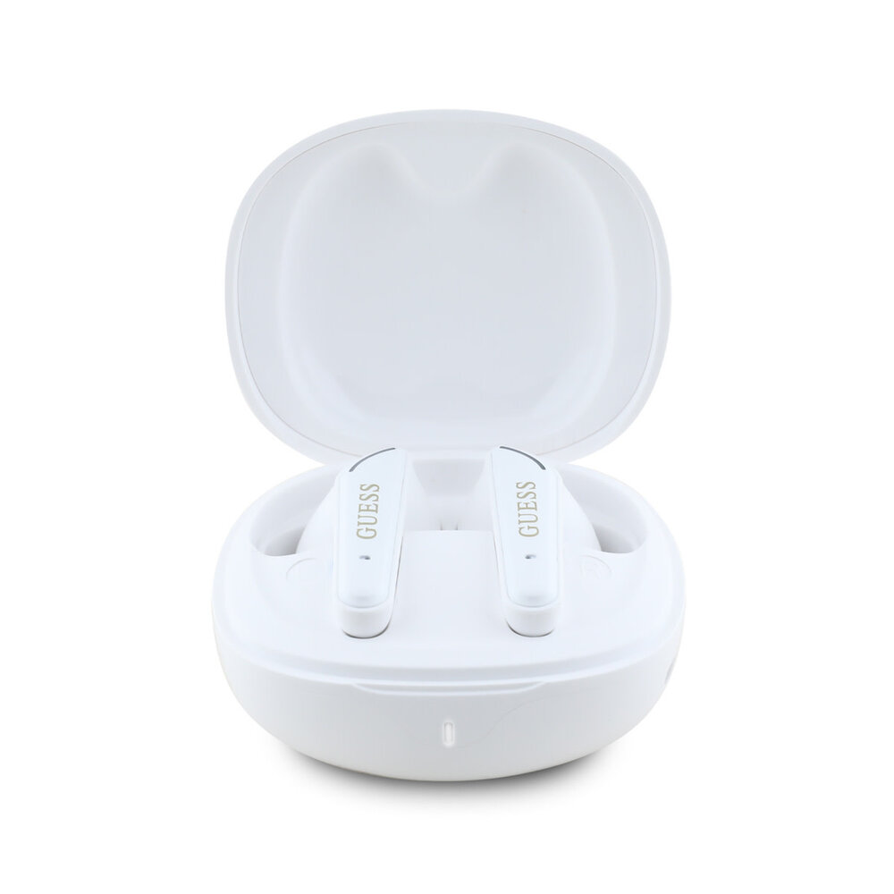 Guess Guess Earplugs - TWS Flat Classic Logo Electroplated - White Guess Guess Earplugs - TWS Flat Classic Logo Electroplated - White