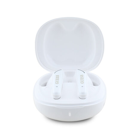 Guess Guess Earplugs - TWS Flat Classic Logo Electroplated - White Guess Guess Earplugs - TWS Flat Classic Logo Electroplated - White