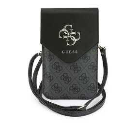 Guess Guess Handytasche - Phone Pouch Grained PU With4G & Classic Logos - Schwarz Guess Guess Handytasche - Phone Pouch Grained PU With4G & Classic Logos - Schwarz