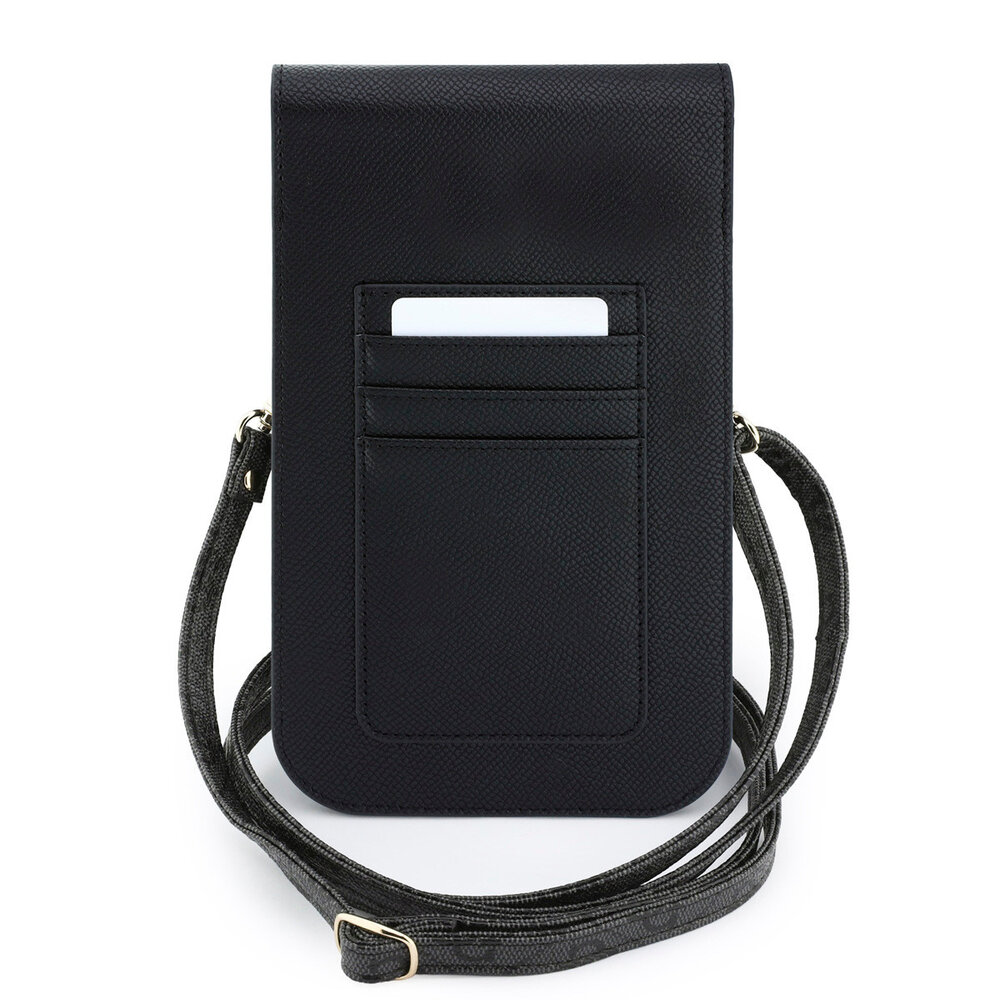 Guess Guess Handytasche - Phone Pouch Grained PU With4G & Classic Logos - Schwarz Guess Guess Handytasche - Phone Pouch Grained PU With4G & Classic Logos - Schwarz