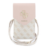 Guess Guess Handytasche - Phone Pouch Grained PU With4G & Classic Logos - Rosa Guess Guess Handytasche - Phone Pouch Grained PU With4G & Classic Logos - Rosa