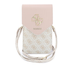 Guess Guess Handytasche - Phone Pouch Grained PU With4G & Classic Logos - Rosa Guess Guess Handytasche - Phone Pouch Grained PU With4G & Classic Logos - Rosa