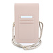 Guess Guess Wallet Bag - Phone Pouch Grained PU With4G & Classic Logos - Pink