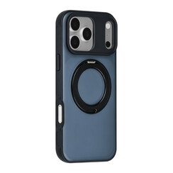 TUNIQ iPhone 18 Pro Max/iPhone 17 Pro Max Handyhülle MagSafe 360° Drehbarer Ständer - Schwarz