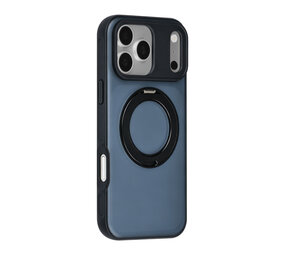 TUNIQ TUNIQ iPhone 18 Pro Max Back cover case - 360 rotation stand MagSafe - Black