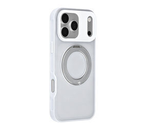 TUNIQ TUNIQ iPhone 18 Pro Max Back cover coque - 360 rotation stand MagSafe - Blanc