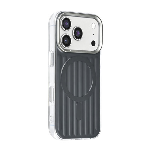 TUNIQ TUNIQ iPhone 18 Pro/iPhone 17 Pro Backcoverhoesje - Luggage - IMD - MagSafe - Zwart