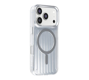 TUNIQ TUNIQ iPhone 18 Pro Back-Cover hul - luggage IMD MagSafe - Silber