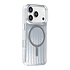 TUNIQ iPhone 18 Pro Back-Cover hul - luggage IMD MagSafe - Silber TUNIQ iPhone 18 Pro Back-Cover hul - luggage IMD MagSafe - Silber