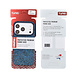 TUNIQ TUNIQ iPhone 18 Pro Back-Cover hul - Glitter Magsafe TPU+PC - Blau TUNIQ TUNIQ iPhone 18 Pro Back-Cover hul - Glitter Magsafe TPU+PC - Blau