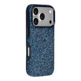 TUNIQ TUNIQ iPhone 18 Pro Back cover case - Glitter Magsafe TPU+PC - Blue TUNIQ TUNIQ iPhone 18 Pro Back cover case - Glitter Magsafe TPU+PC - Blue