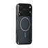 TUNIQ iPhone 17 Pro Max Back cover case - Magsafe With fiber pattern PC - Black