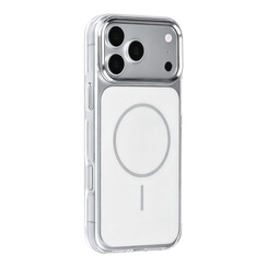 TUNIQ iPhone 17 Pro Max Back cover coque - MagSafe glossy PC - Blanc