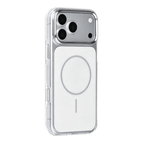 TUNIQ TUNIQ iPhone 17 Pro Max/iPhone 18 Pro Max Handyhülle MagSafe glänzendes PC - Weiß