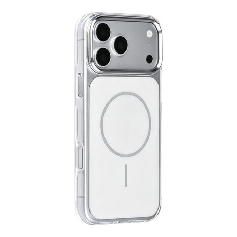 TUNIQ TUNIQ iPhone 17 Pro Max Backcover hoesje - MagSafe glossy PC - Wit TUNIQ TUNIQ iPhone 17 Pro Max Backcover hoesje - MagSafe glossy PC - Wit