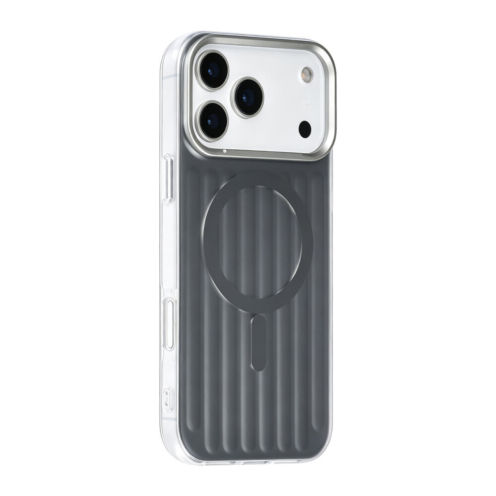 TUNIQ TUNIQ iPhone 17 Pro Max Back-Cover hul - luggage IMD MagSafe - Schwarz