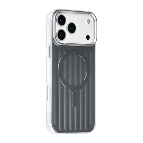 TUNIQ TUNIQ iPhone 17 Pro Max Back-Cover hul - luggage IMD MagSafe - Schwarz