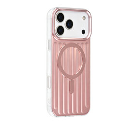 TUNIQ TUNIQ iPhone 17 Pro Max Backcover hoesje - luggage IMD MagSafe - Roze TUNIQ TUNIQ iPhone 17 Pro Max Backcover hoesje - luggage IMD MagSafe - Roze