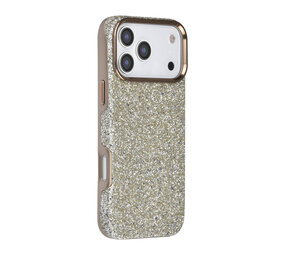 TUNIQ TUNIQ iPhone 17 Pro Max Backcover hoesje - Glitter Magsafe TPU+PC - Zilver