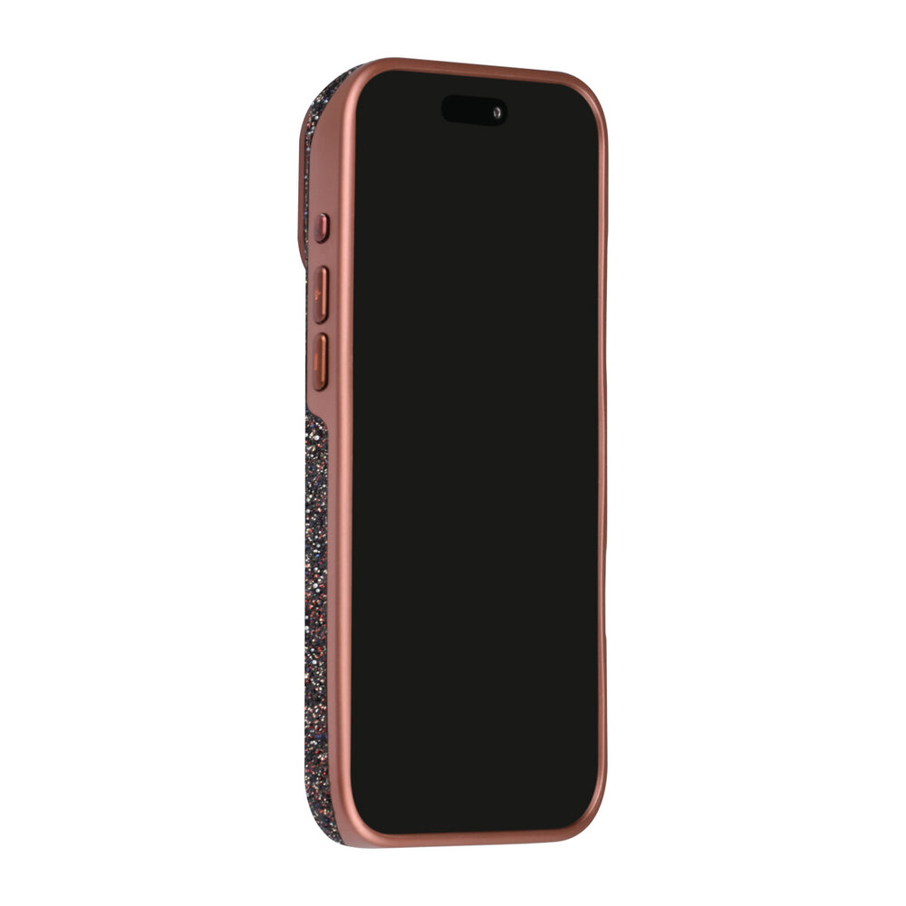 TUNIQ TUNIQ iPhone 17 Pro Max Backcover hoesje - Glitter Magsafe TPU+PC - Bruin TUNIQ TUNIQ iPhone 17 Pro Max Backcover hoesje - Glitter Magsafe TPU+PC - Bruin