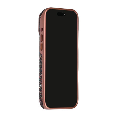 TUNIQ TUNIQ iPhone 17 Pro Max Back cover coque - Glitter Magsafe TPU+PC - Marron TUNIQ TUNIQ iPhone 17 Pro Max Back cover coque - Glitter Magsafe TPU+PC - Marron