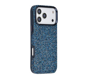 TUNIQ TUNIQ iPhone 17 Pro Max Backcover hoesje - Glitter Magsafe TPU+PC - Blauw