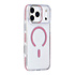 TUNIQ iPhone 17 Pro Max Back cover case - Diamond MagSafe TPU+PC - Pink TUNIQ iPhone 17 Pro Max Back cover case - Diamond MagSafe TPU+PC - Pink