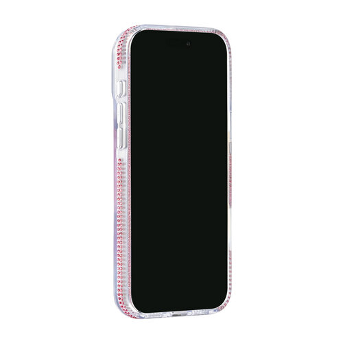 TUNIQ TUNIQ iPhone 17 Pro Max/iPhone 18 Pro Max Handyhülle MagSafe Diamantmuster TPU und PC - Rosa