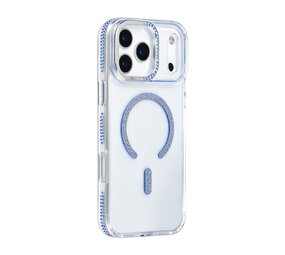 TUNIQ TUNIQ iPhone 17 Pro Max Back-Cover hul - Diamond MagSafe TPU+PC - Blau