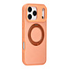 TUNIQ TUNIQ iPhone 17 Pro Max Backcover hoesje - 360 rotation stand MagSafe - Oranje