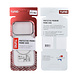 TUNIQ TUNIQ iPhone 17 Pro Back cover coque - MagSafe glossy PC - Blanc TUNIQ TUNIQ iPhone 17 Pro Back cover coque - MagSafe glossy PC - Blanc