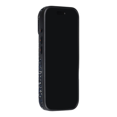 TUNIQ TUNIQ iPhone 17 Pro Back-Cover hul - Glitter Magsafe TPU+PC - Schwarz TUNIQ TUNIQ iPhone 17 Pro Back-Cover hul - Glitter Magsafe TPU+PC - Schwarz