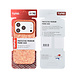 TUNIQ TUNIQ iPhone 17 Pro Back cover coque - Glitter Magsafe TPU+PC - Orange TUNIQ TUNIQ iPhone 17 Pro Back cover coque - Glitter Magsafe TPU+PC - Orange