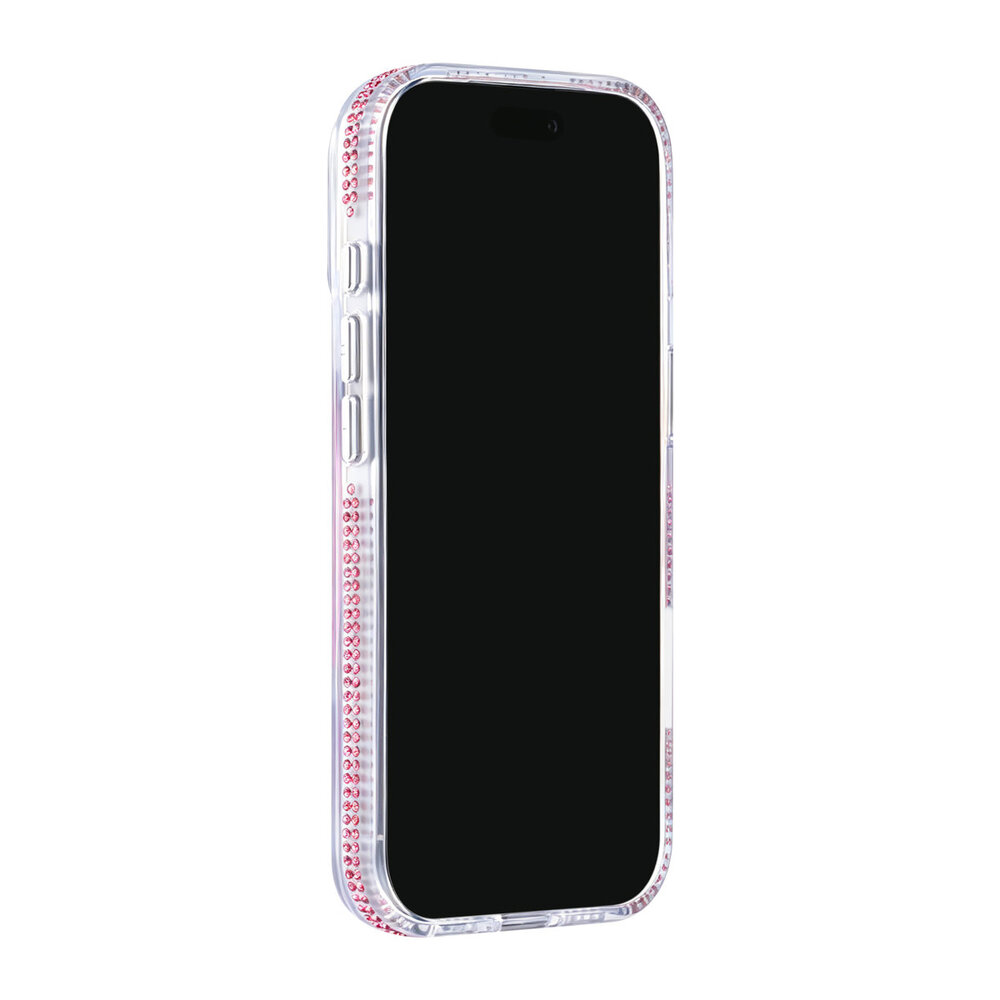 TUNIQ TUNIQ iPhone 17 Pro Back-Cover hul - Diamond MagSafe TPU+PC - Rosa