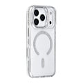TUNIQ TUNIQ iPhone 17 Pro/iPhone 18 Pro Handyhülle MagSafe Diamantmuster TPU und PC - Grau